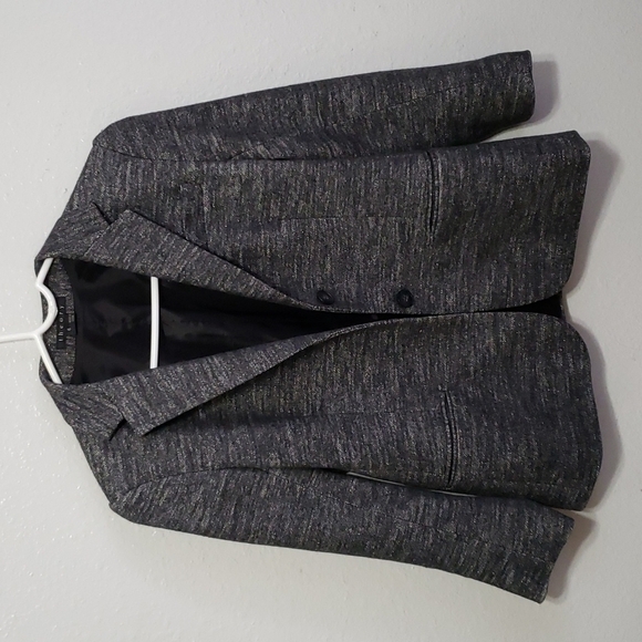 THEORY Tweed Wool Blend Kiersten K Strategy Blazer, Size 6 - Picture 12 of 13